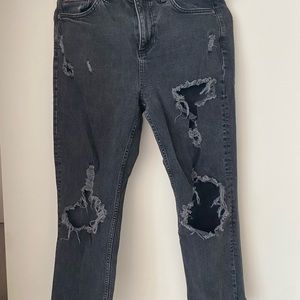 Black Top Shop Jeans